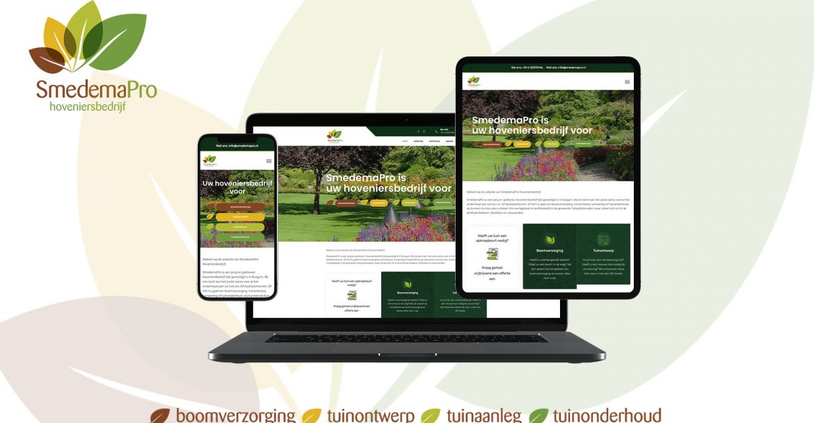 Website Presentatie Smedemapro